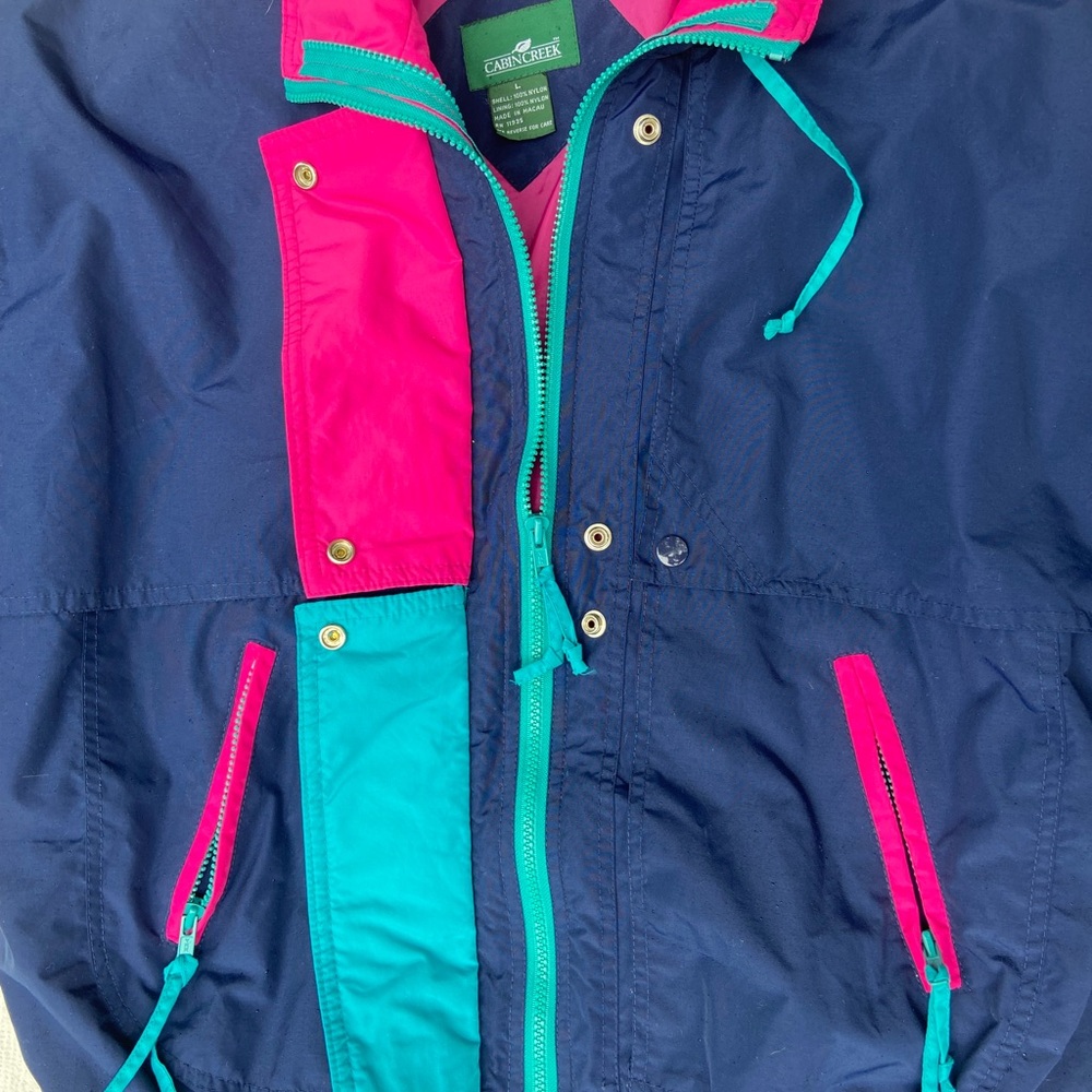 Vintage Cabin Creek Windbreaker Jacket. - Picture 5 of 8